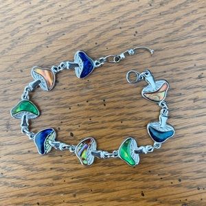 Vintage Mushroom Multicolor Bracelet 🍄